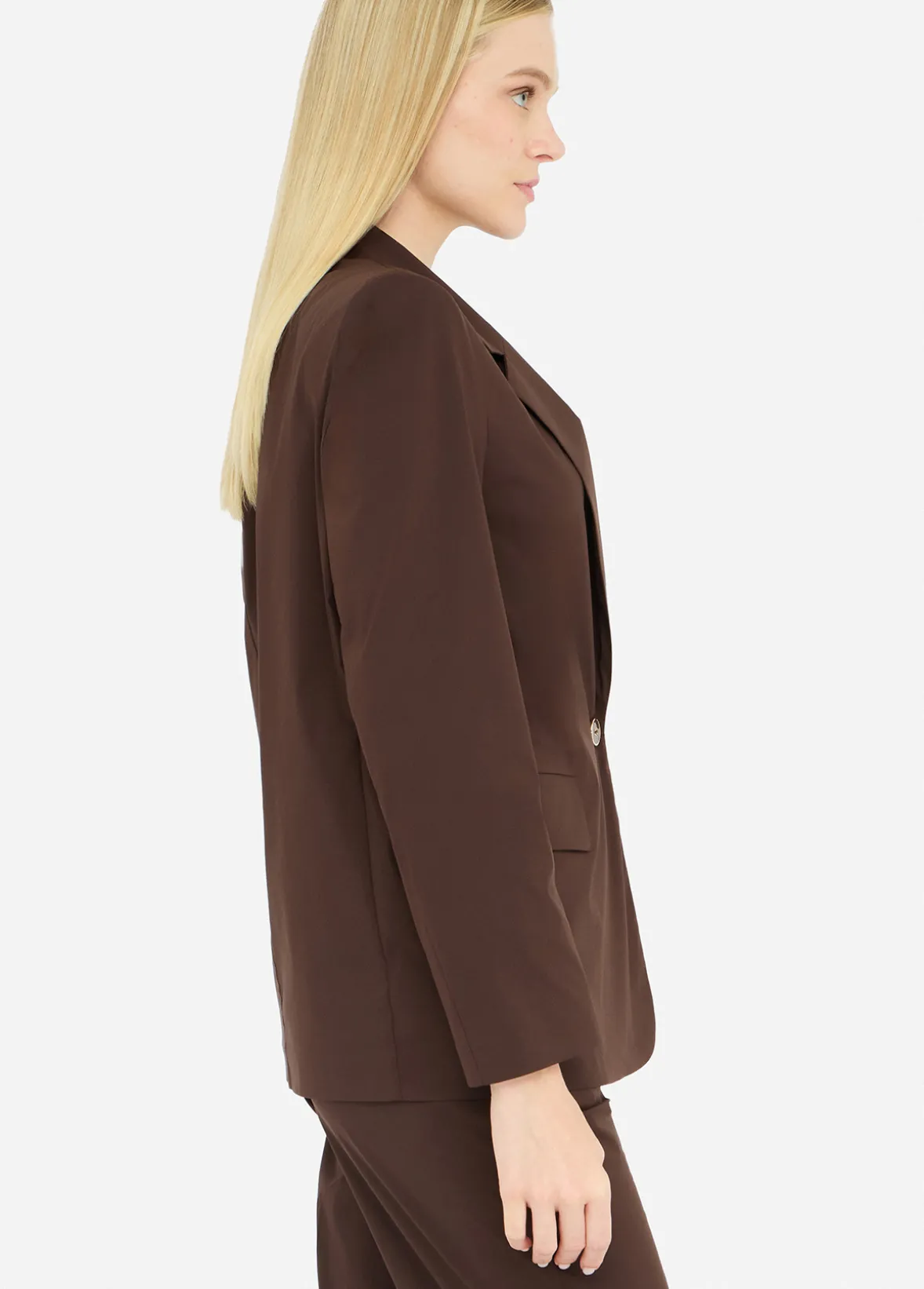 Blazer in popeline