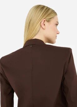 Blazer in popeline