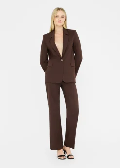 Blazer in popeline