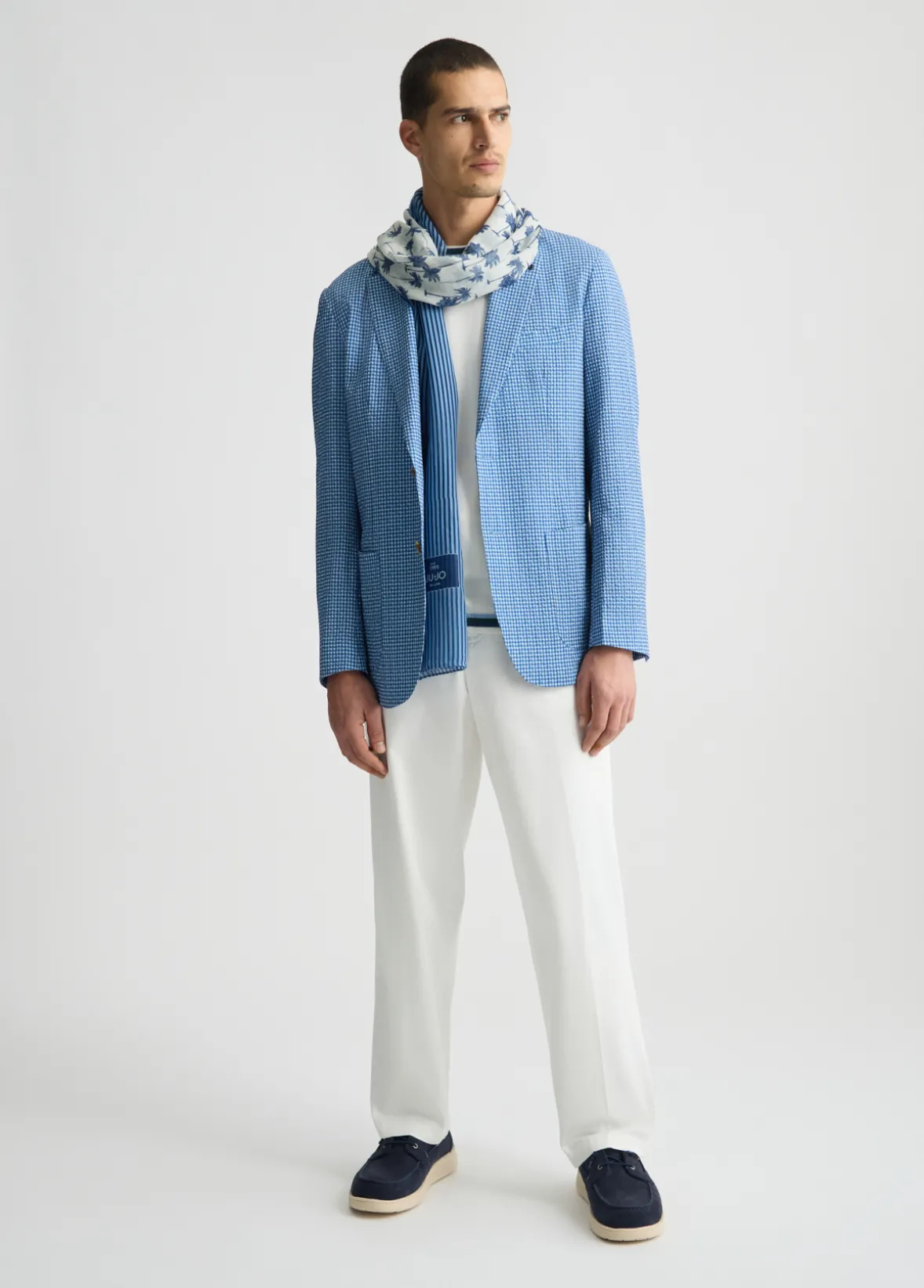 Blazer in seersucker