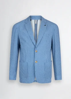 Blazer in seersucker
