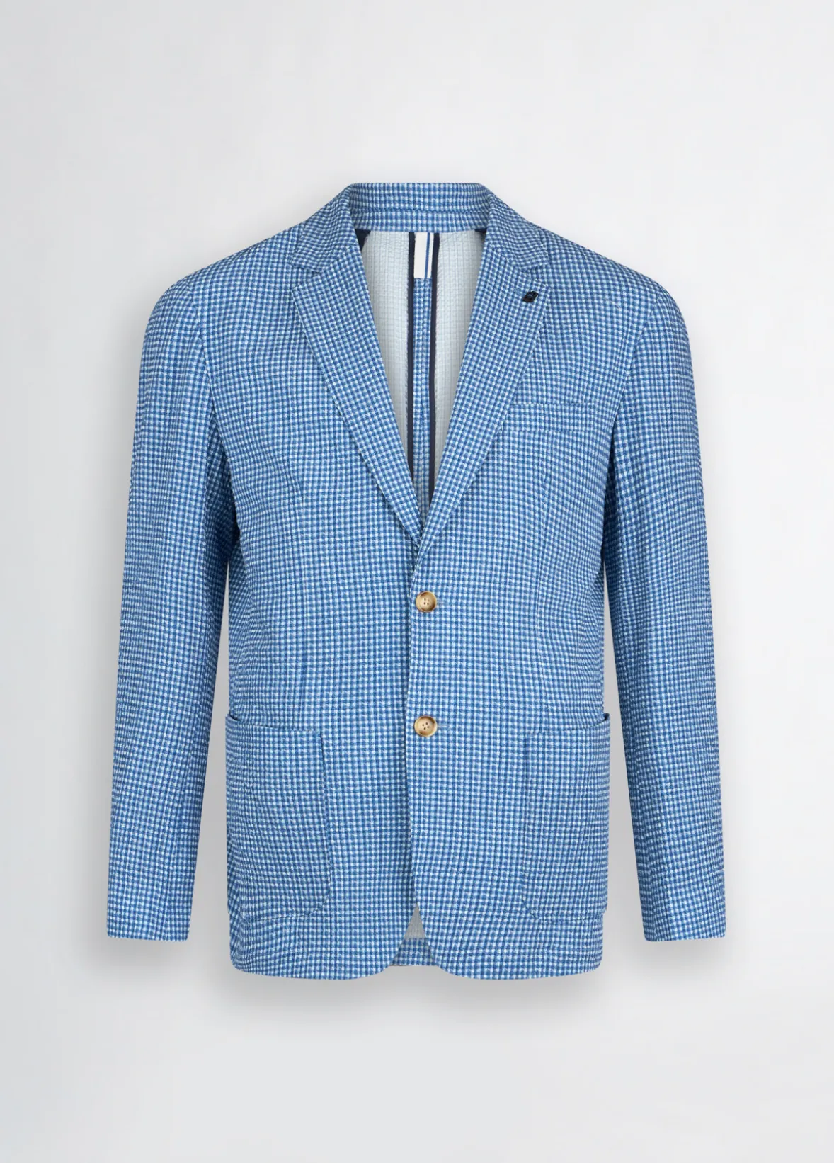 Blazer in seersucker