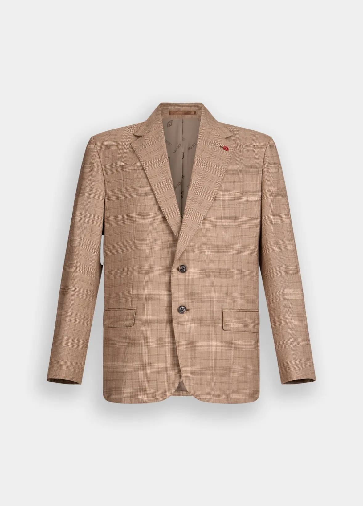 Blazer Principe di Galles in lana