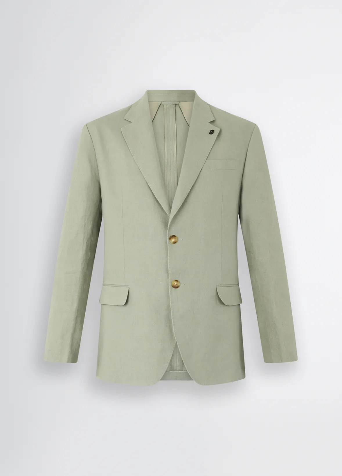 Blazer salvia 100% lino