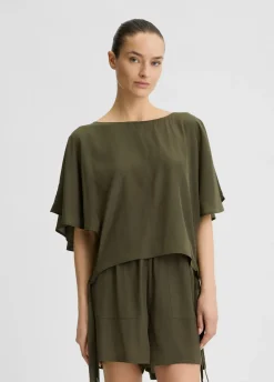 Blusa con fiocchi