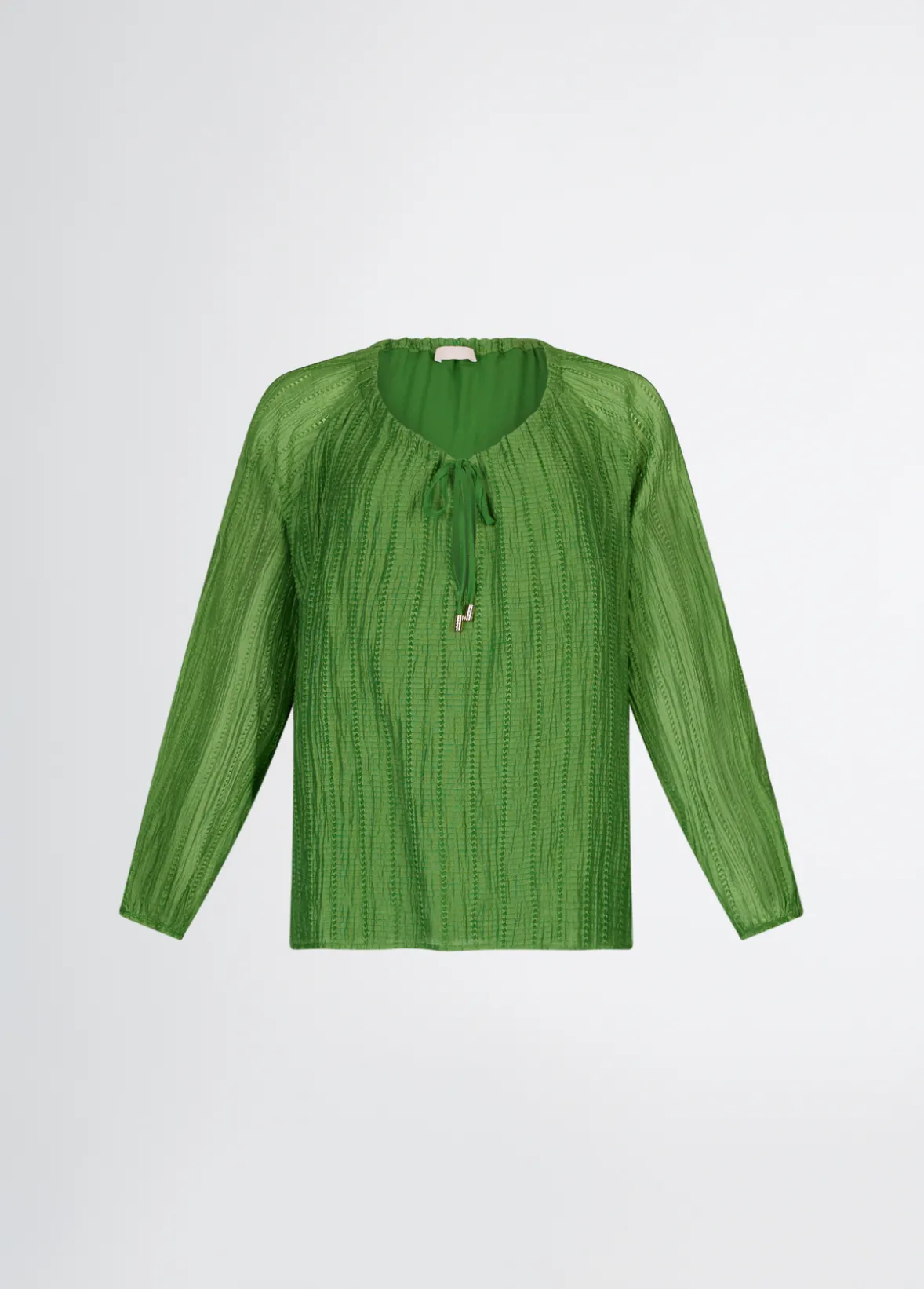 Blusa con laccetti