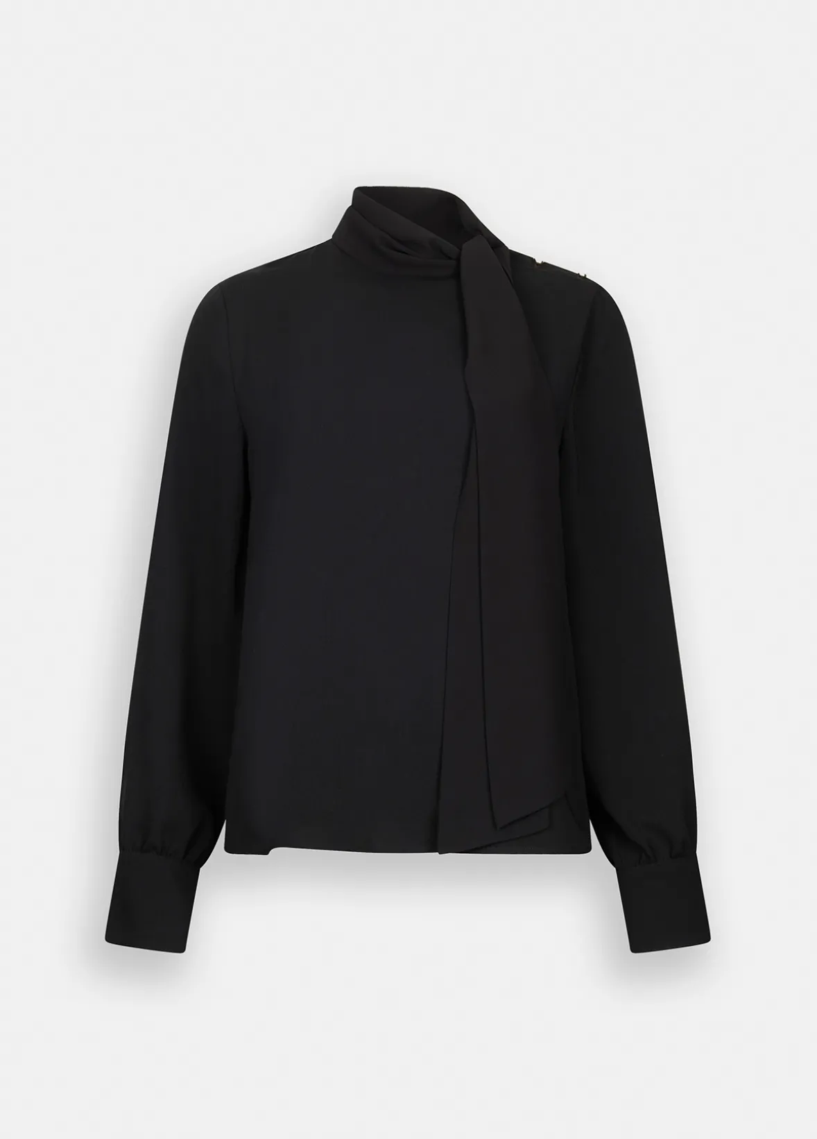 Blusa con sciarpa