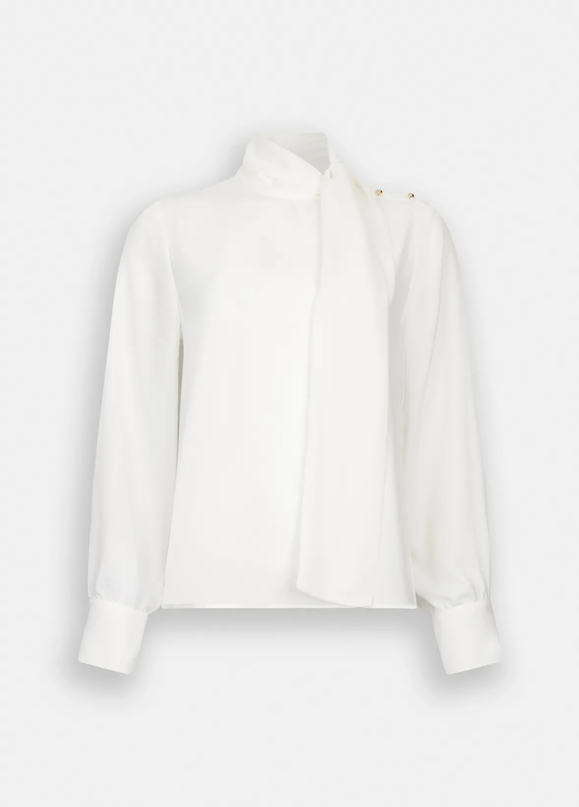 Blusa con sciarpa