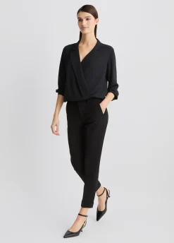 Blusa in georgette