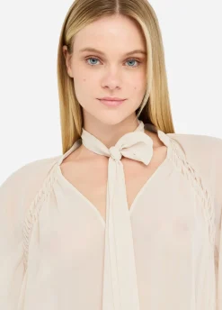 Blusa in georgette
