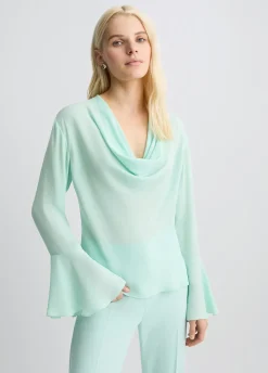 Blusa in georgette