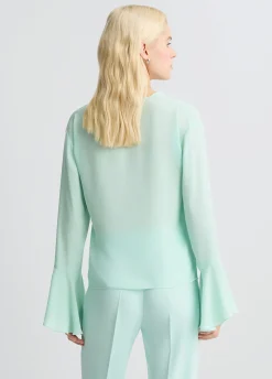 Blusa in georgette