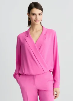 Blusa in georgette