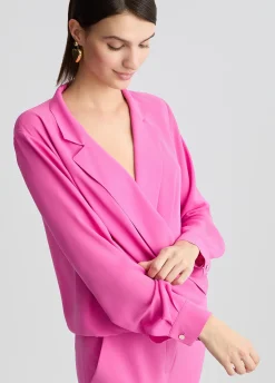 Blusa in georgette