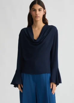 Blusa in georgette
