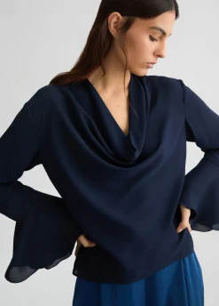 Blusa in georgette