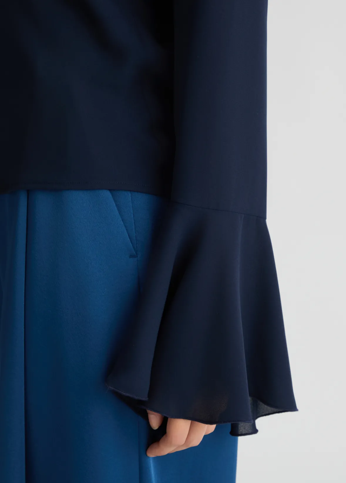 Blusa in georgette