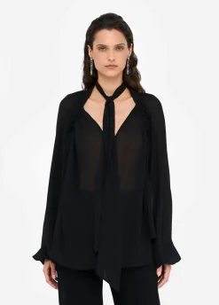 Blusa in georgette