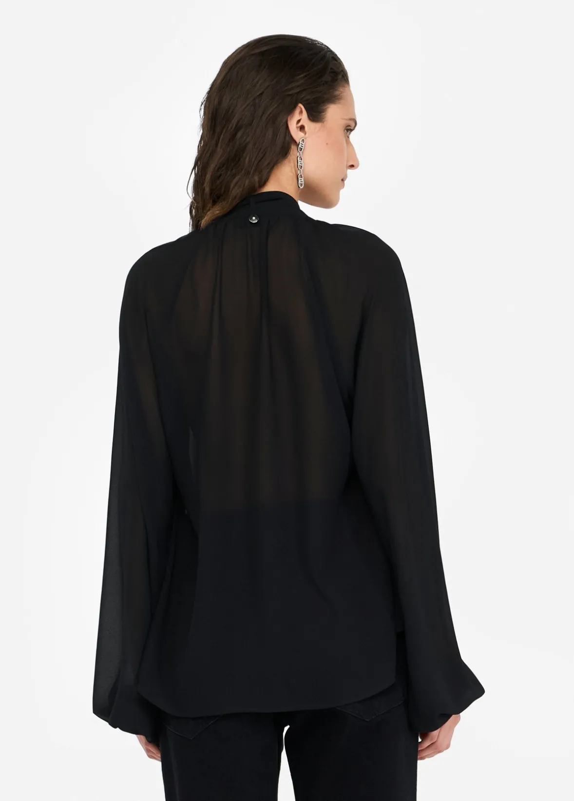 Blusa in georgette