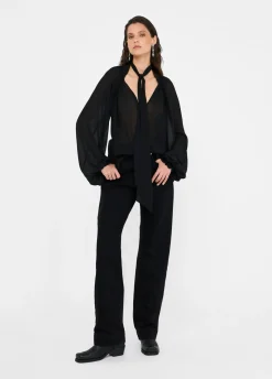 Blusa in georgette