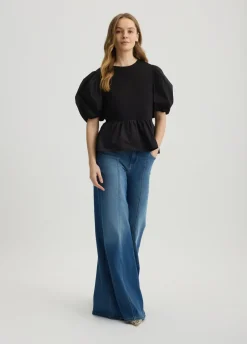 Blusa in popeline