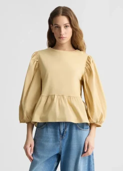 Blusa in popeline