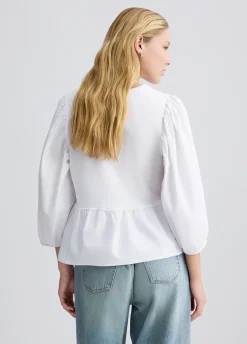 Blusa in popeline