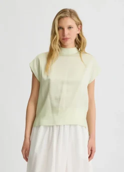 Blusa in twill