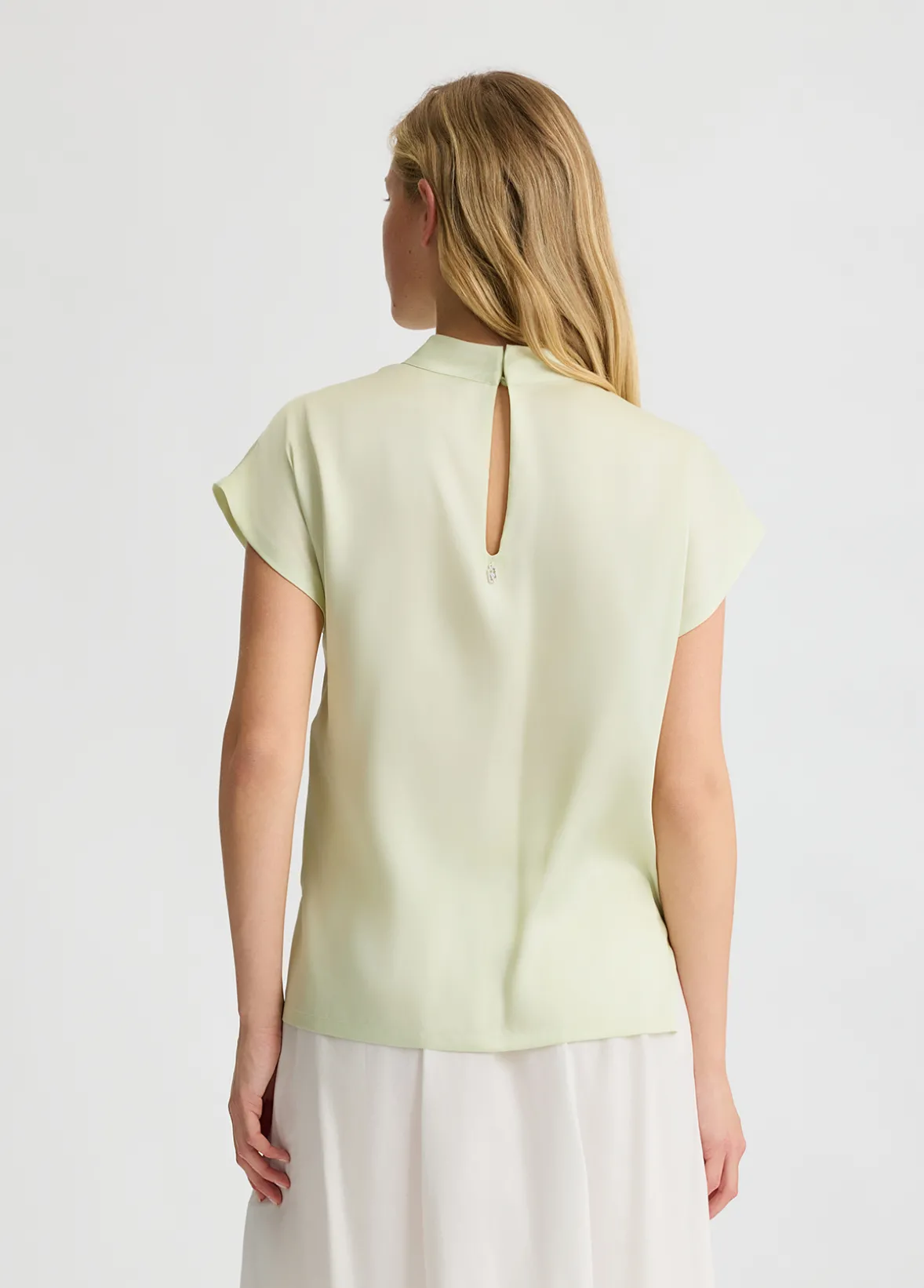 Blusa in twill