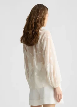Blusa lurex® floreale