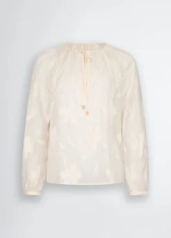 Blusa lurex® floreale