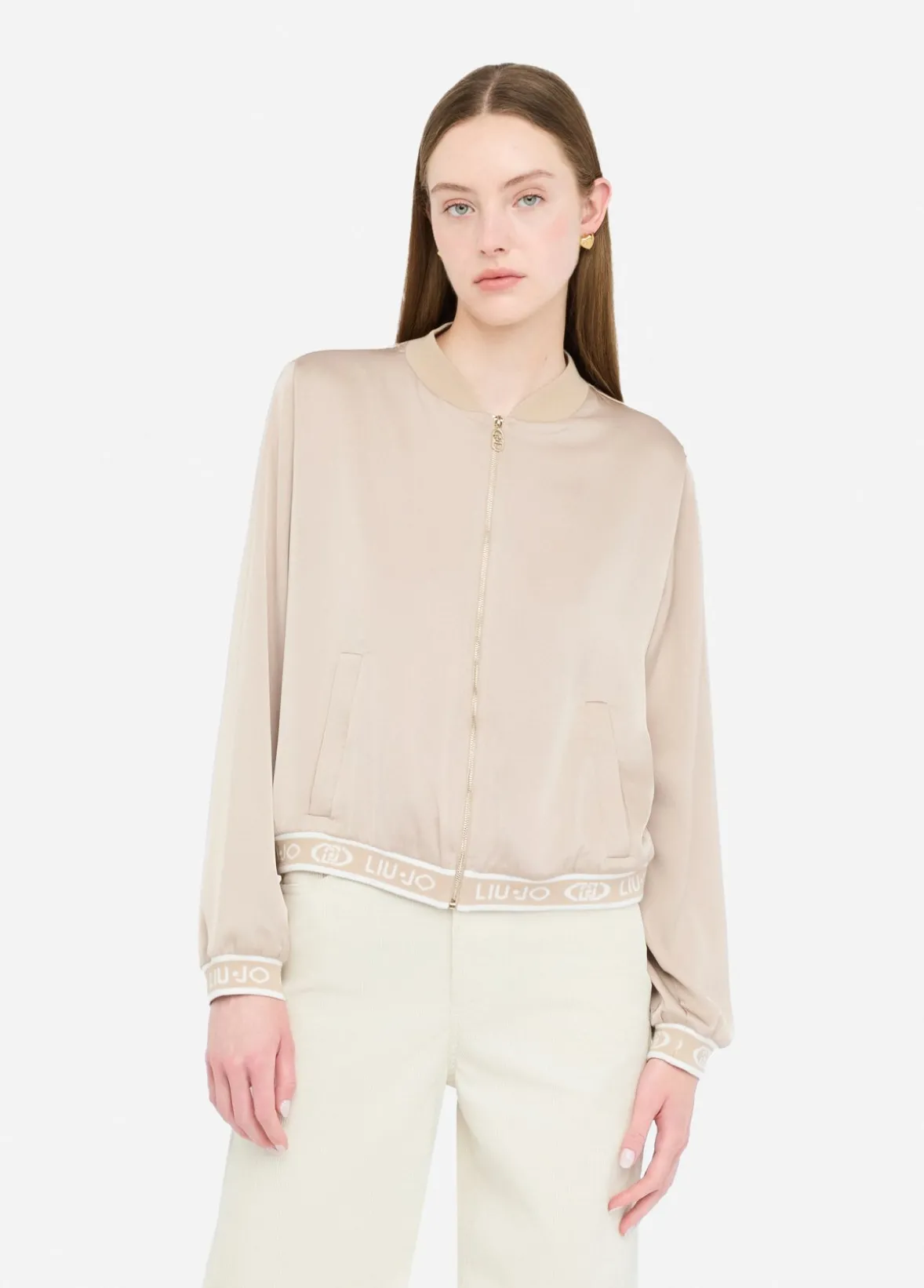 Bomber in raso