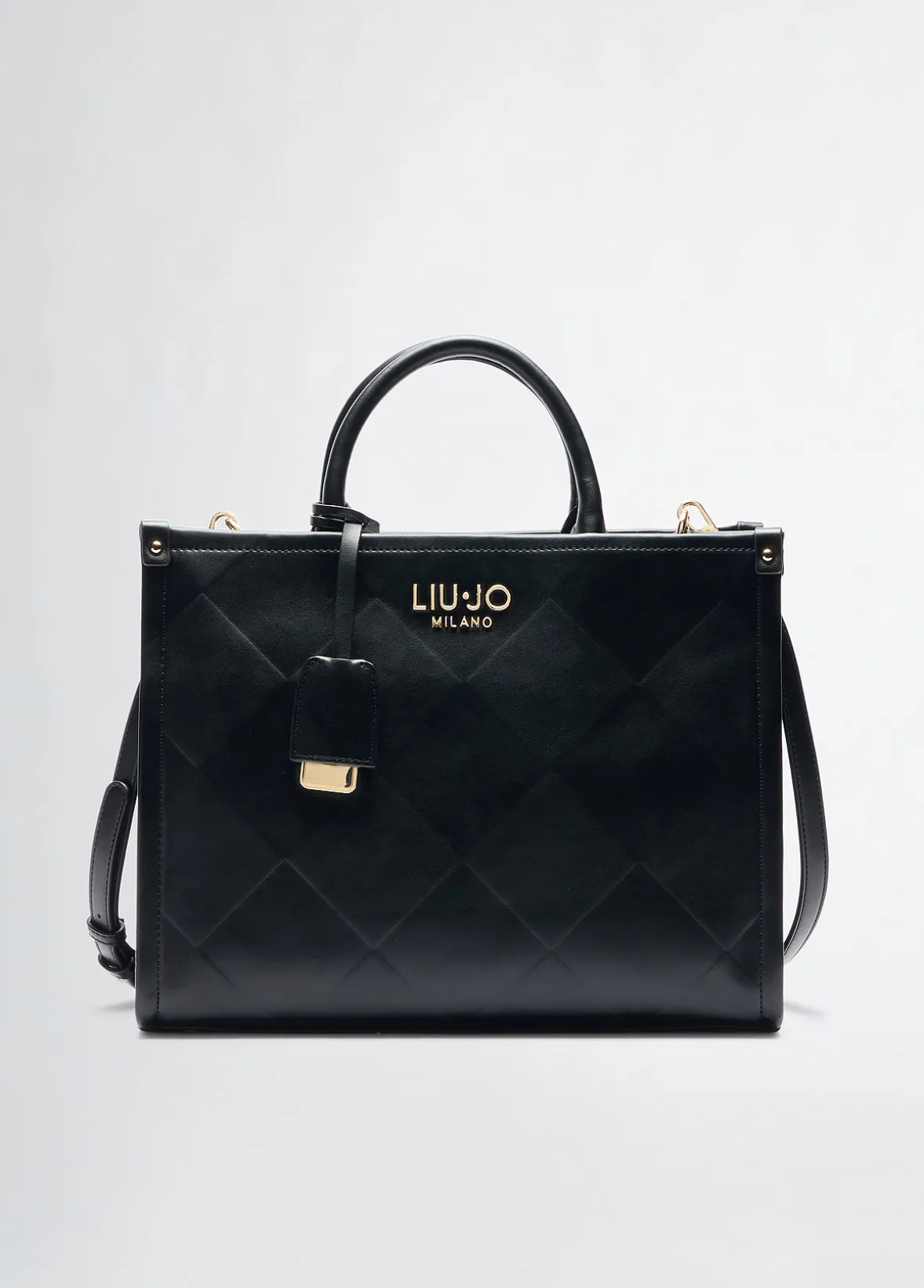 Borsa a mano media con charm