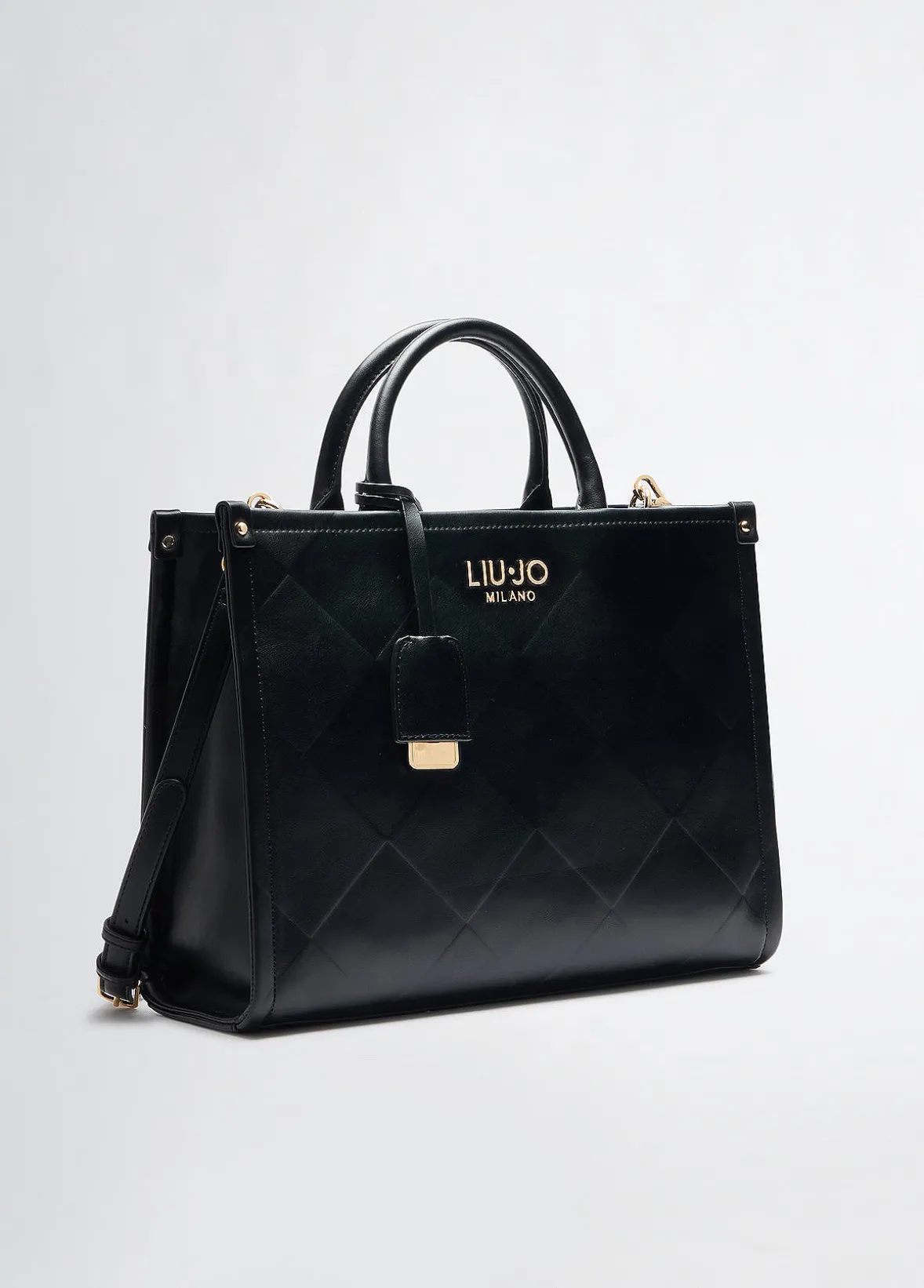 Borsa a mano media con charm