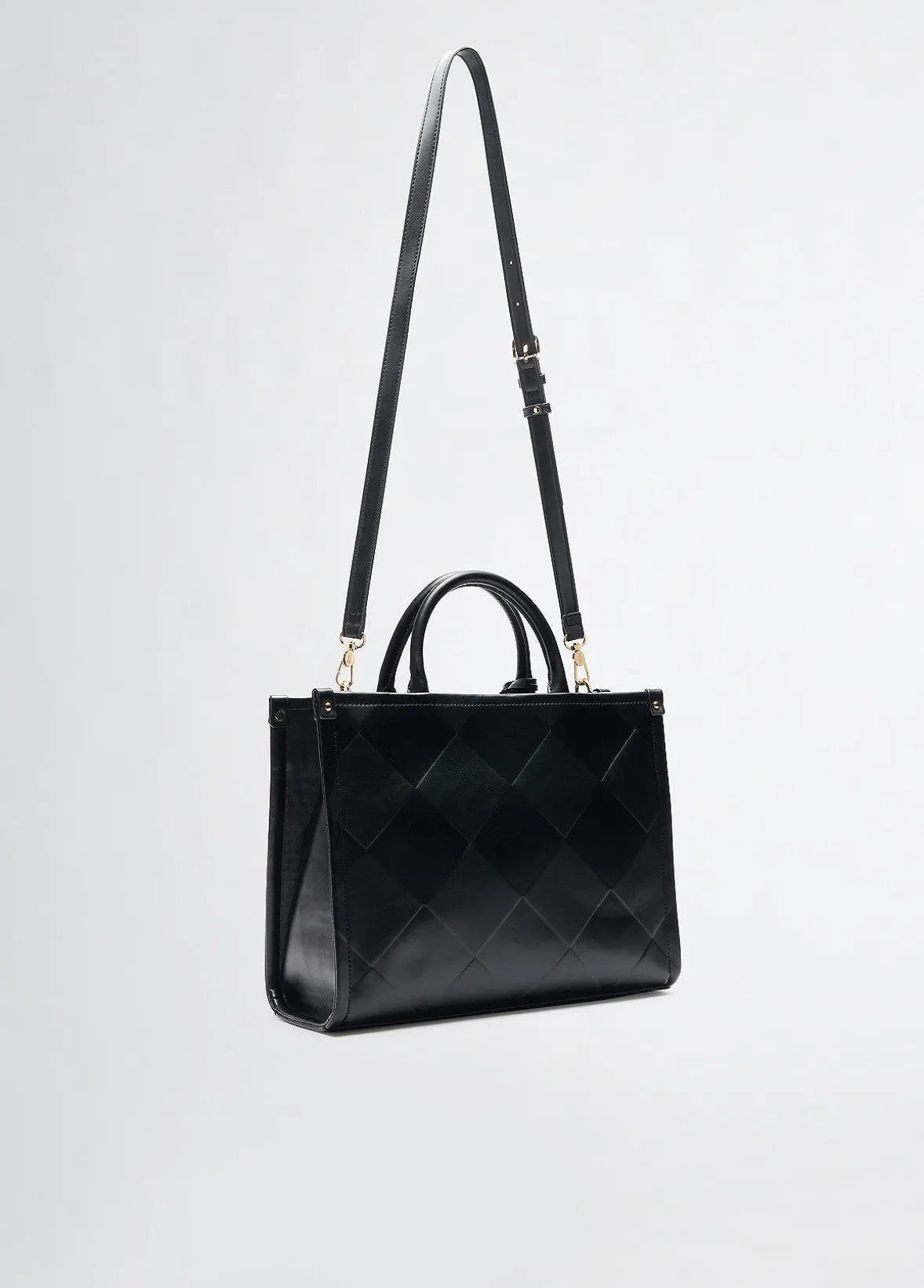 Borsa a mano media con charm