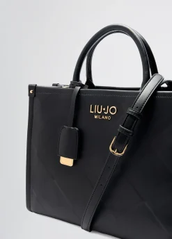 Borsa a mano media con charm