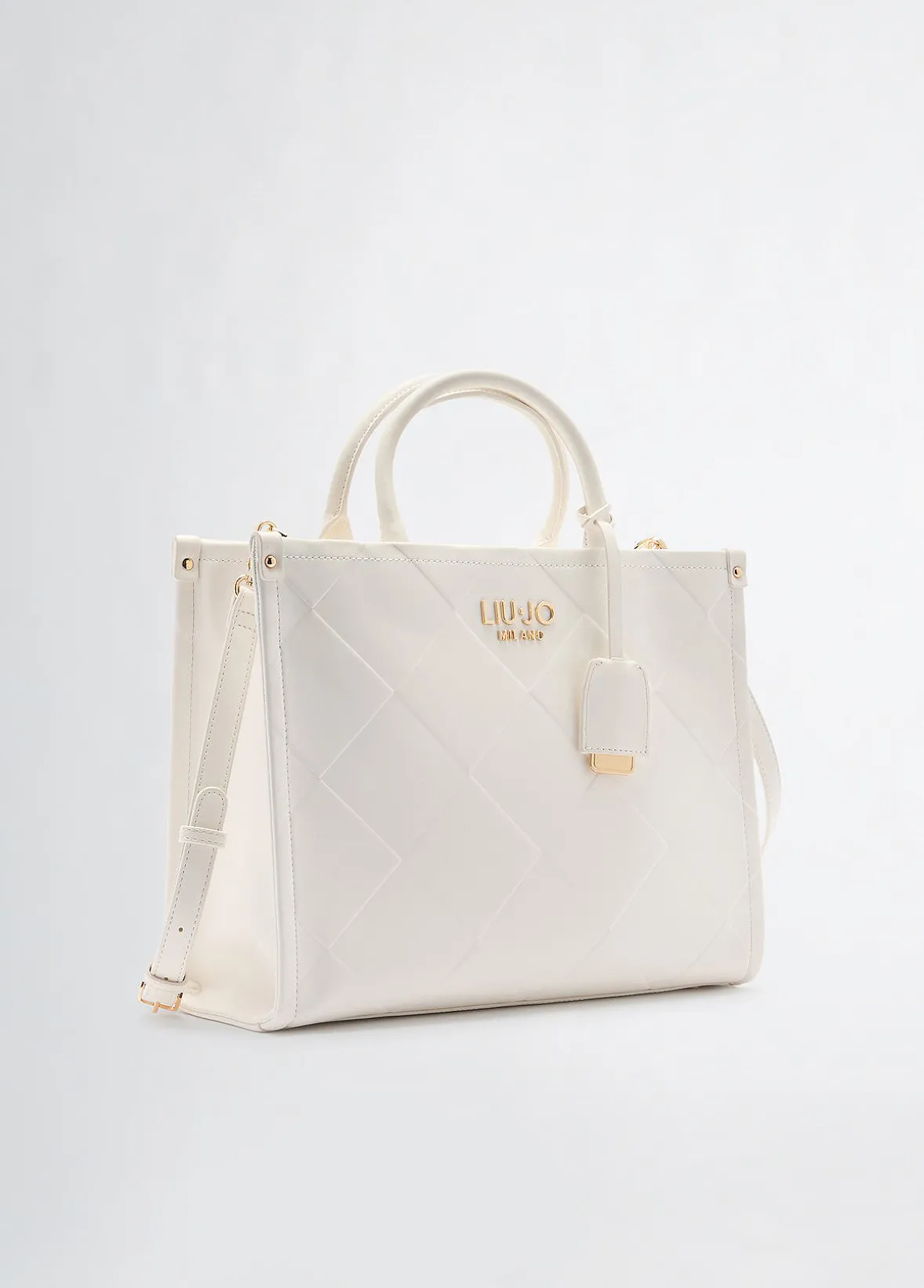 Borsa a mano media con charm