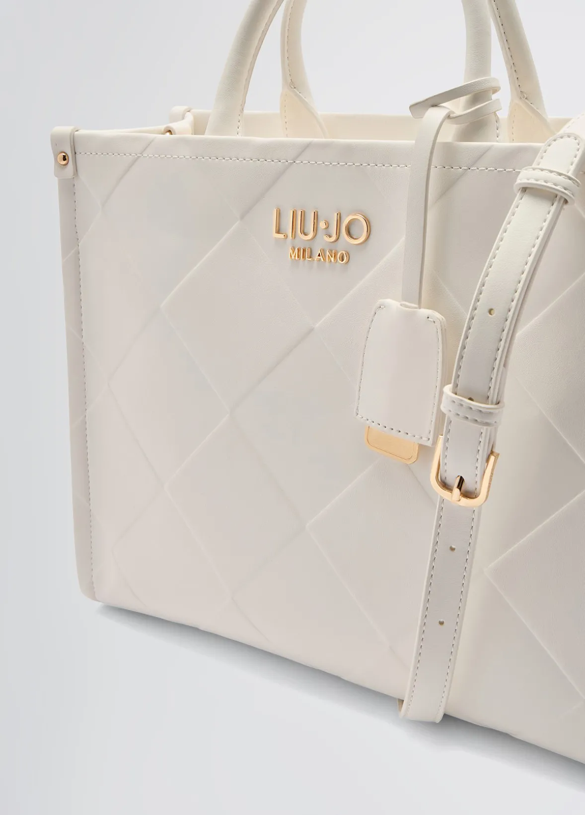 Borsa a mano media con charm