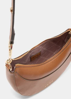 Borsa a spalla media con charm