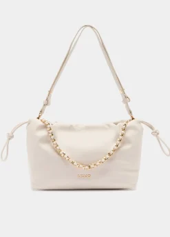 Borsa a spalla media con catena