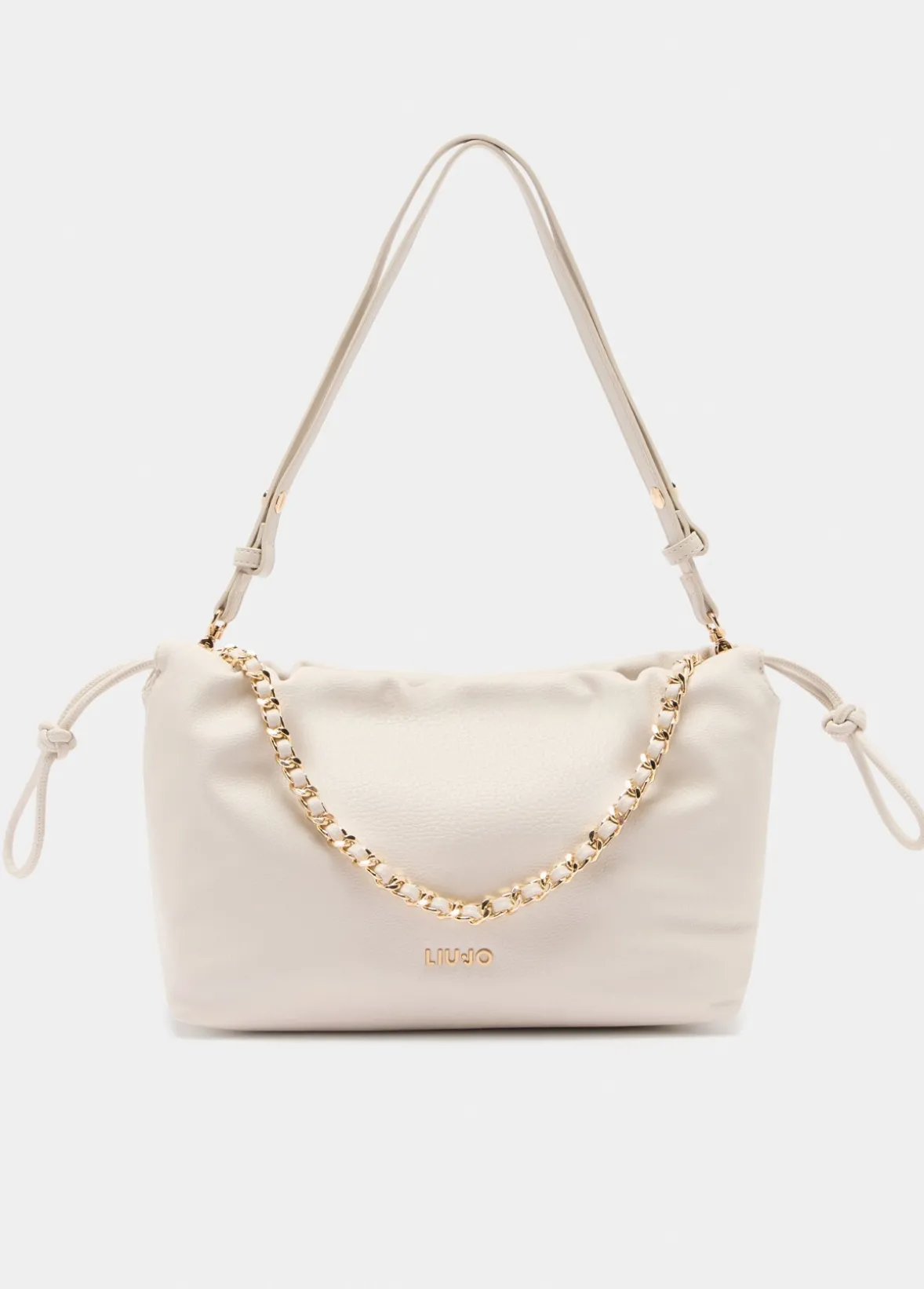 Borsa a spalla media con catena