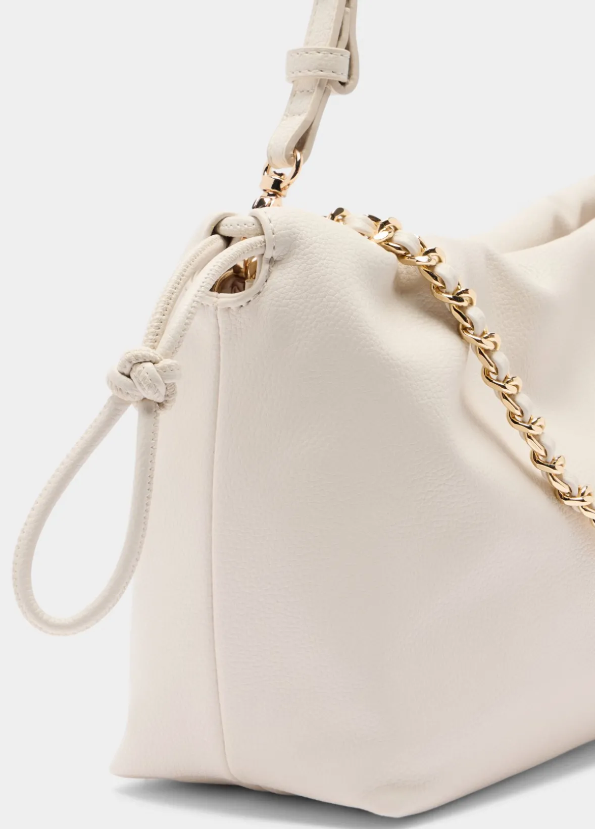 Borsa a spalla media con catena