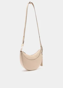 Borsa a spalla media con charm