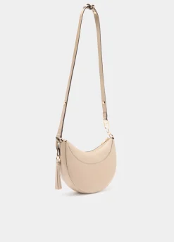 Borsa a spalla media con charm