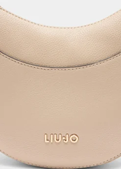 Borsa a spalla media con charm