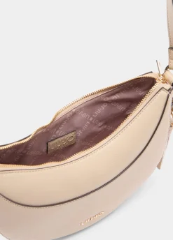 Borsa a spalla media con charm