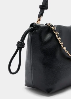 Borsa a spalla media con catena