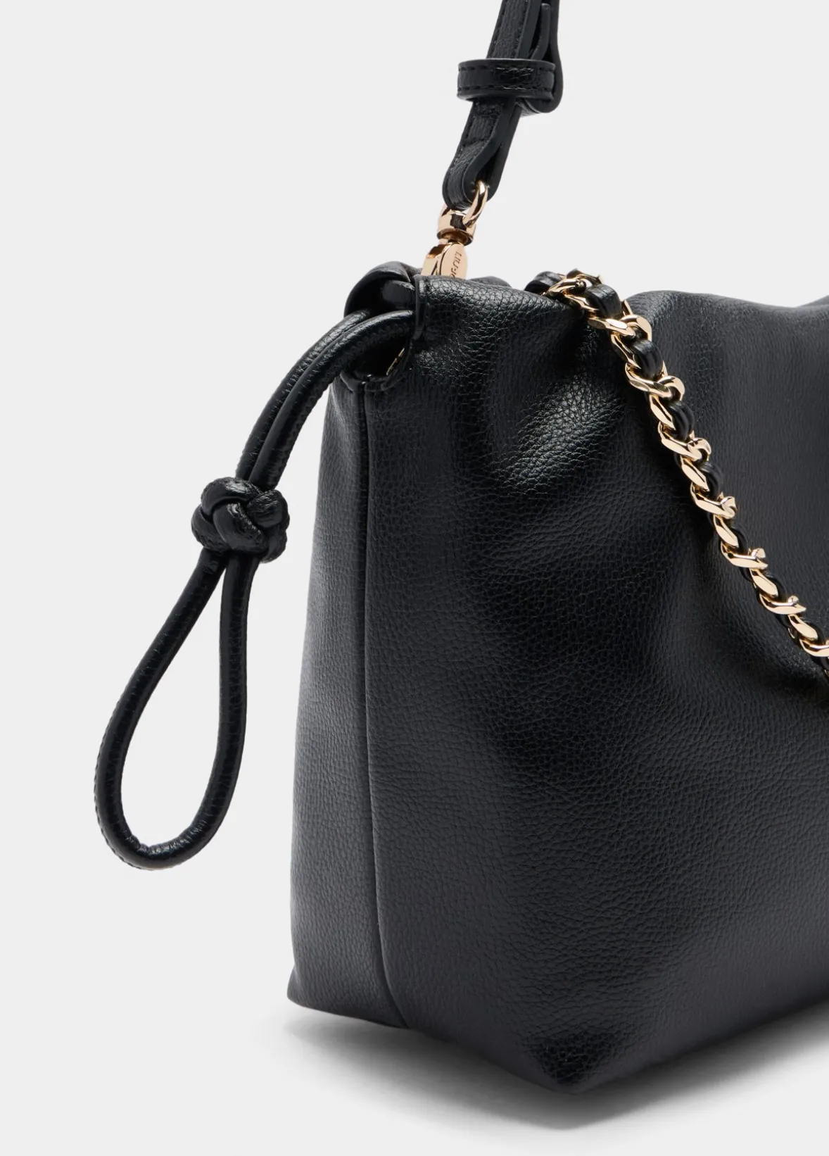 Borsa a spalla media con catena