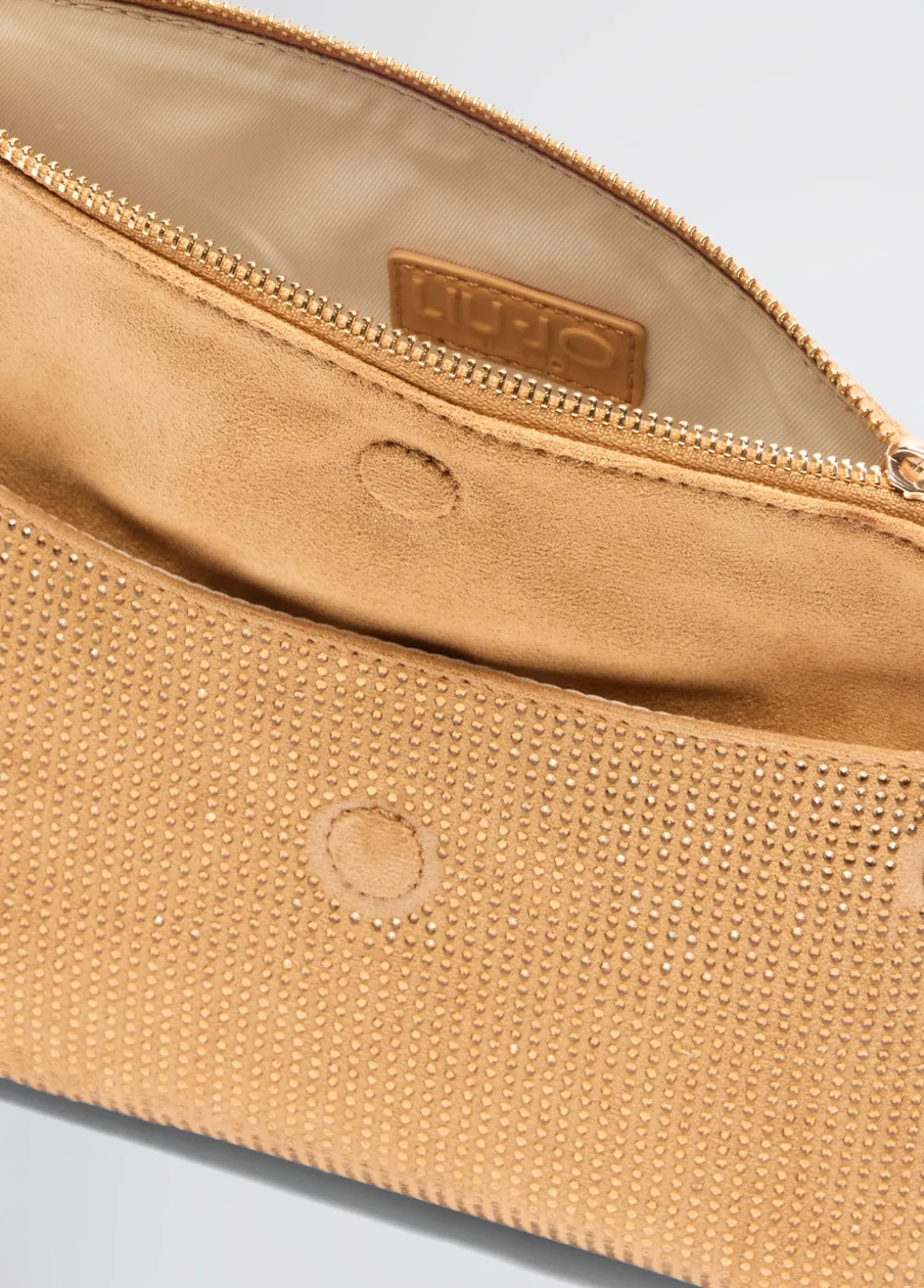 Borsa a spalla piccola con strass