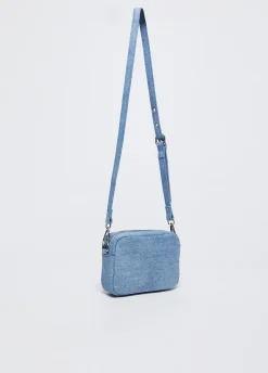 Borsa a tracolla in denim